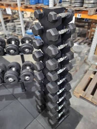 Kit Halter Sextavado injetado 01Kg A 10Kg (110Kg) + Suporte